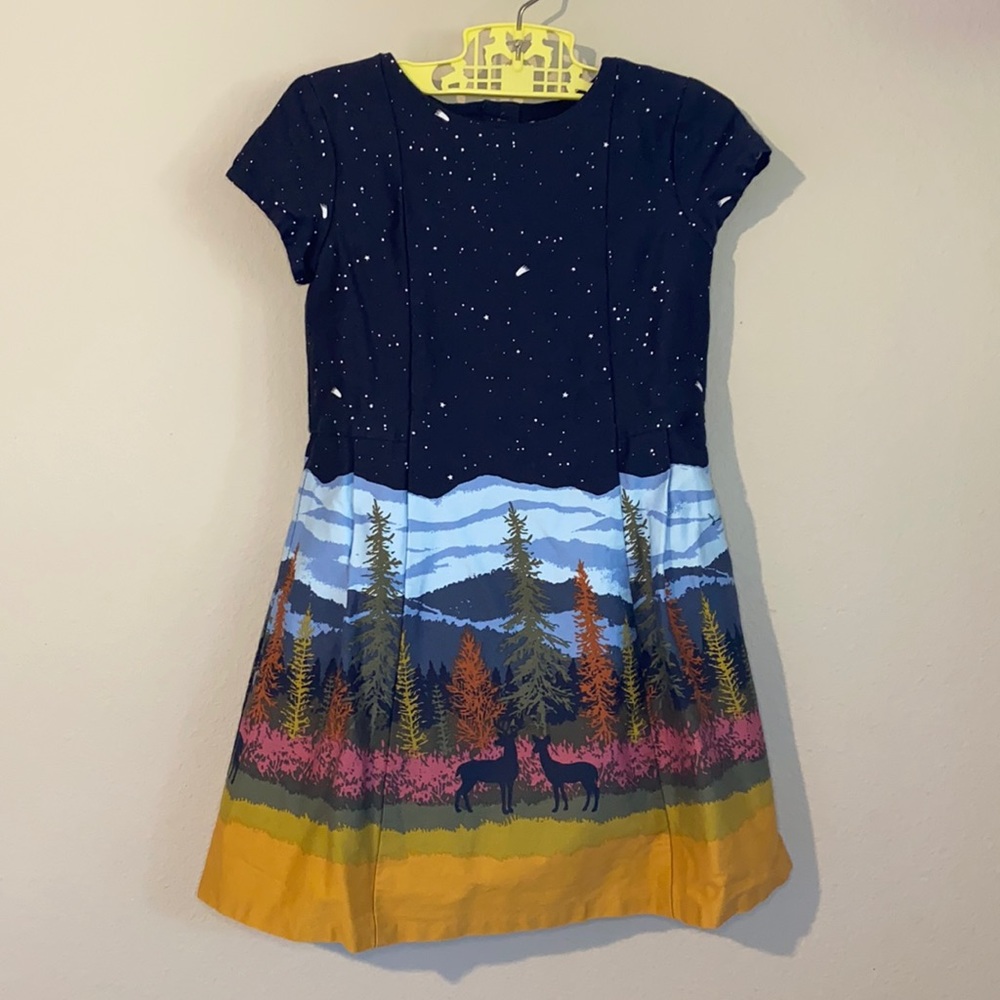 Genuine Kids forest scene dress